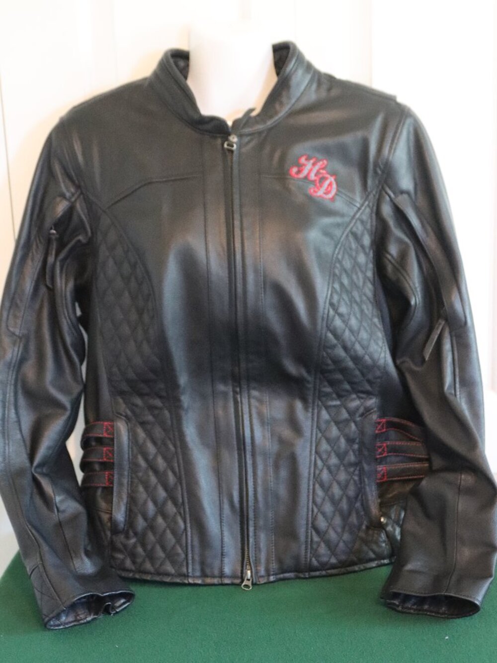 Harley Davidson Scroll Skull 3 in one Jacket Size XL Missing inner liner jacket